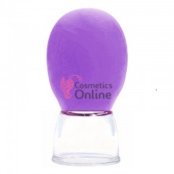 Ventuza de masaj VTZ003 facial din silicon Mov
